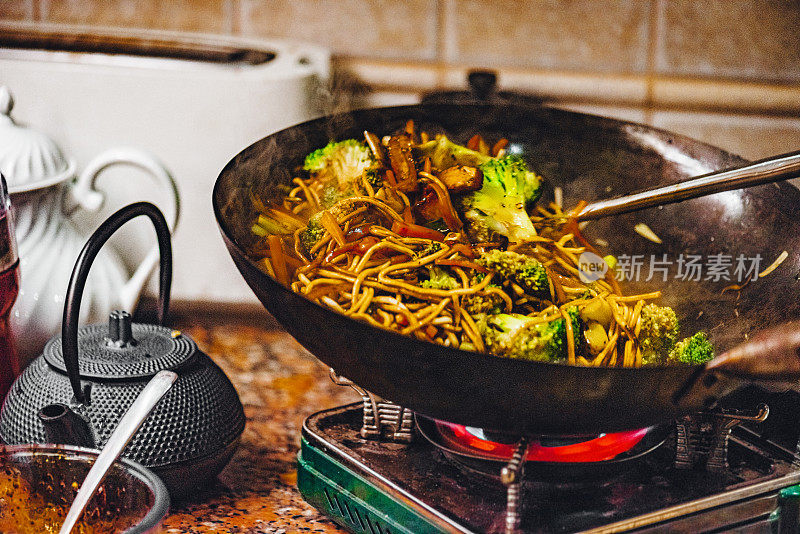 Homemade Stir-Fry – Asian Wok Cooking at Home